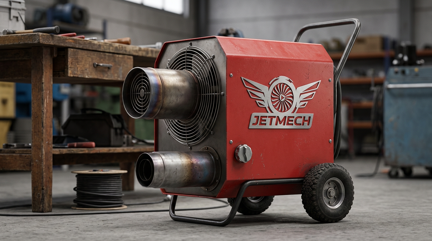 Mazotlu ısıtıcı ürünlerinin üstünde Jetmech logosu olsun